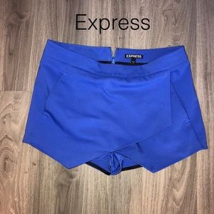 Express royal blue shorts